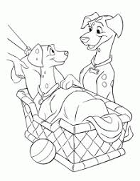 101 dalmatians coloring pages zimeon me for 101 dalmatians coloring page 101 Dalmatians Free Printable Coloring Pages For Kids