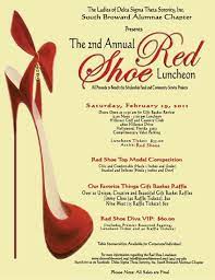 The 2nd Annual Red Shoe Luncheon Delta Sigma Theta Delta Sigma Theta Apparel Delta Sigma Theta Sorority