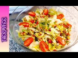 Eisbergsalat Fur Eilige Frischer Gemischter Salat Thermomix Tm6 Thermifee Youtube Eisbergsalat Thermifee Thermomix Salat