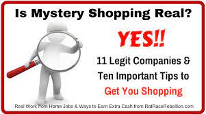 We have listed some of the popular mystery shopping companies that recruit shoppers in canada. Is Mystery Shopping Real Yes 11 Legit Companies Work From Home Jobs By Rat Race Rebellion