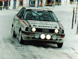 Motourpassion Erikwestrallying Audi 90 Quattro Rally Car Rally Car Audi Rally