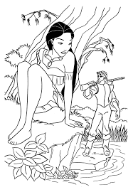 The hunchback of notre dame; Pocahontas For Children Pocahontas Kids Coloring Pages