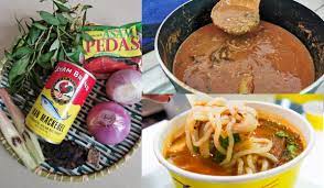200 gram mi telur, direbus matang, sisihkan 200 gram daging has, diiris tipis 200 gram udang, sisakan ekor. Resepi Laksa Sebijik Rasa Macam Di Food Court Aeon Senang Je Rupanya
