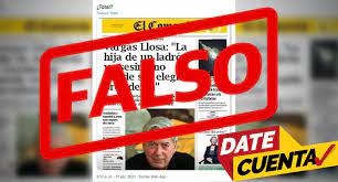 Senamhi pronostica una temperatura mínima de 15°c para hoy. Datecuenta Secretario General De Peru Libre Publica Falsa Portada De El Comercio Sobre Declaraciones De Mario Vargas Llosa Desde La Redaccion El Comercio Peru