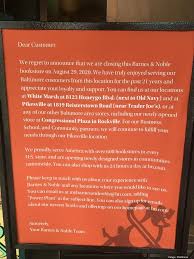 Why do americans say y'all? Barnes And Noble To Close Baltimore Inner Harbor Location Baltimore Business Journal