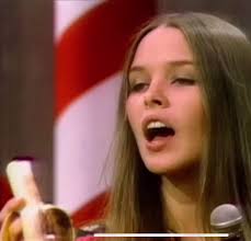 In 1967, Michelle Phillips of The Mamas & The Papas made a memorable  statement during a live performance