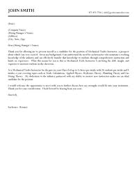Writing a cover letter is essential when applying for jobs. Mechanical Trades Instructor Cover Letter Cover Letter For Resume Letter Example Lettering