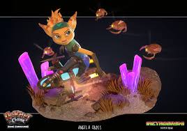 It's where your interests view an image titled 'alister & ratchet art' in our ratchet & clank future: Fan Art Angela Cross 3d Remake Ratchet Galaxy