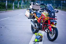 Modifikasi vixion old supermoto touring. Modifikasi Yamaha Byson Supermoto Satupiston Com Blog Motor Indonesia
