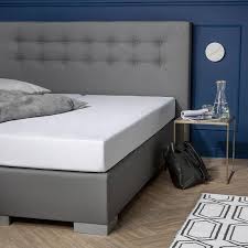 presence molton sanfor hoeslaken platinum 140 x 220 hoeslakens matras dekbed