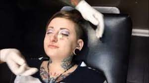 From the outside, it looks like two separate piercings, one on each side of the nose. Nasallang Piercing Youtube