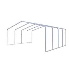 We can customize our carport frames to fit your needs. Versatube Metal Carport Shelter Frame At Menards