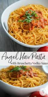 Pasta With Bruschetta Vodka Sauce Carrie S Experimental Kitchen Recipe In 2020 Tomato Pasta Pasta Sauce With Fresh Tomatoes Vegetarian Recipes Dinner