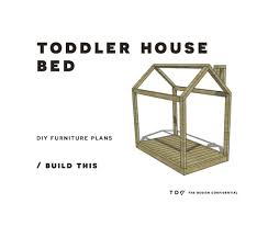 It is also incredibly beautiful. Free Diy Furniture Plans How To Build A Toddler House Bed The Design Confidential