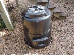 The Earth Machine 80 Gal Composter Npl 300 The Home Depot Composter Composting Food Garden Compost