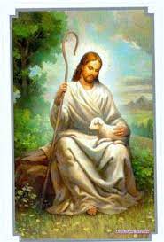 Holy Pictures: Jesus with a Lamb