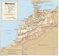 Vind jouw ideale reis naar marokko bij tui. Het Zuiden Van Marokko Kaart Kaart Van Marokko Zuid Noord Afrika Afrika