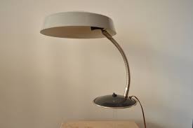 60s Table Lamp Grey Table Lamp Industrial Lamp Desk Lamp Bedside Lamp Mid Century Lamp Bauha Industrie Stil Lampen Lampentisch Industrieller Stil