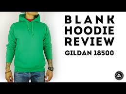 Blank Pull Over Hoodie Review Gildan Heavy Blend Youtube