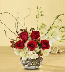Classy Christmas Orchids Flower Arrangements Simple Christmas Flower Arrangements Christmas Floral Arrangements