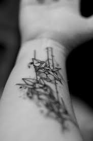Crane origami japanese tattoo by chapel tattoo. Paper Cranes 30 07 09 A Photo On Flickriver