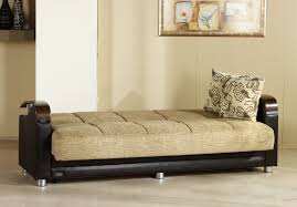 Luna Fulya Brown Convertible Sofa Bed By Bellona Futon Sofa Futon Living Room Sofa Bed With Storage