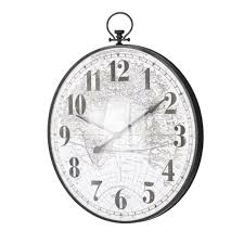 Barnaby Horloge Gousset Imprime Carte Du Monde Bicolore H85 X L100 5 X P20 5 Cm 5 64 Kg Maisons Du Monde 179 90 In 2020