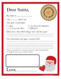 New year's eve is coming. Letters To And From Santa Free Printables Simply September