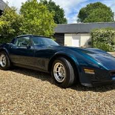 Image result for Dark Blue 1981 Corvette