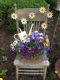 Pansy Market Pack Bringing In The Spring Spring Garden Decor Unique Flower Pots Garden Chairs