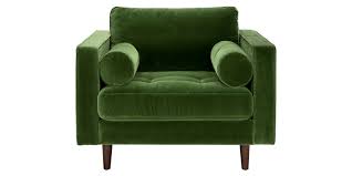 An international collection of living room furniture including accent chairs now await you online at afydecor. Grass Green Faux Suede Accent Chair
