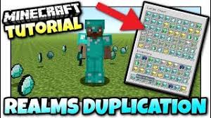 New minecraft duplication glitch for 1.17.1 (singplayer only). New Op Realms Duplication Glitch Minecraft Bedrock