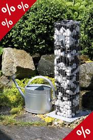 Wasserzapfs Auml Ule Wasserzapfstelle S Auml Ule 90cm Hoch Gabione Bellissa Wasserzapfstelle Wasserzapfsaule Garten Wasserzapfsaule
