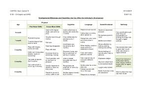 developmental milestones and red flags