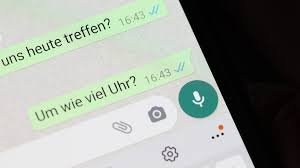 Sagt nun „sende whatsapp nachricht an (kontakt). Whatsapp Sprachnachrichten Anderungen Bei Blauen Haken N Joy Digitales