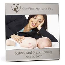 That first mother's day gift for a new mom is definitely a big one. First Mothers Day Personalized Picture Frame