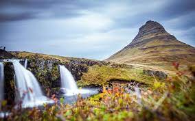 Download Wallpapers 4k Kirkjufell Mount Waterfalls Icelandic Landmarks Europe Abenrot Iceland Besthqwallpapers Com Iceland Waterfalls Iceland Tourist Tourist Attractions Near Me