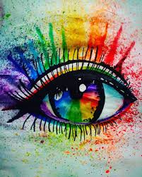 Rainbow Eye Colours Drawing Keepdrawing Keepdoodling Colourful Colourspecialist Eyes Eyebeauty Artsandcrafts Artsfartsy Rainbow Eyes Drawings Eyes