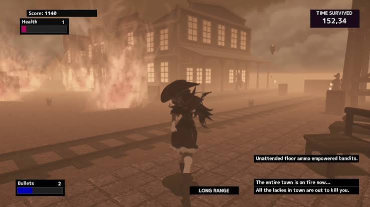 New action game jam entry! - When her town went wild... by Meringue Rouge