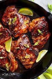 Honey Garlic Sriracha Chicken Cafe Delites Honey Sriracha Chicken Sriracha Chicken Honey Garlic Chicken Thighs