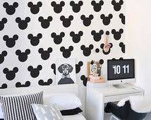 Popular Items For Removable Wallpaper On Etsy Mickey Mouse Bedroom Disney Home Decor Disney Room Decor