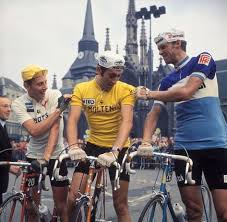 Zoetemelk Joop Merckx Eddy Petterson Gosta Tour De France Fahrrad Kunst Radsport