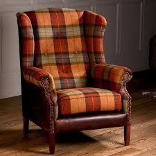 If you are looking for a simple tartan scatter cushion or giant floor, we have all sorts of options for you, and we can also make tartan cushions to your specifications to help you realise your interior vision. Wing Button Chair Quality Oak Furniture From The Furniture Directory
