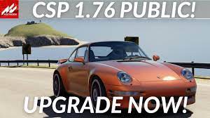 UPGRADE NOW - Assetto Corsa CSP 1.76 Public - Now Live! - YouTube