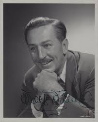 Spectacular Walt Disney Signed Photo