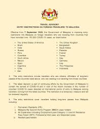 Check spelling or type a new query. Travel Advisory Entry Embassy Of Malaysia Riyadh Facebook