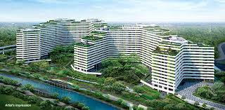 Now, right in front of waterway terraces is the main punggol shopping centre: Punggol Waterway Terraces Ii Just Another Day Of My Life