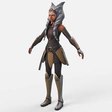 Ahsoka Tano From Star Wars Rebels 3d Model In 2020 Ahsoka Tano Ahsoka Star Wars Rebels
