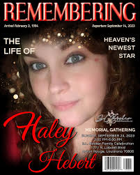 Haley Maria Hebert Obituary September 14, 2023
