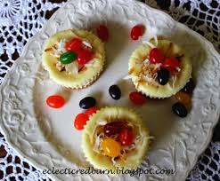 You'll want to save your sweet tooth for these springtime cakes, tarts, pies, cookies, cupcakes and more. Eclectic Red Barn Easter Mini Cheesecakes